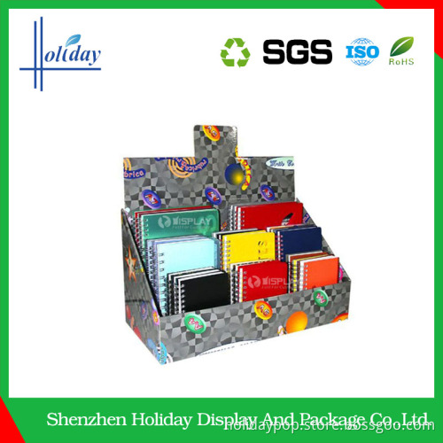 Customized Point of Sale Counter Top Display ,cardboard book /stationery/newspaper/magazine counter display stand